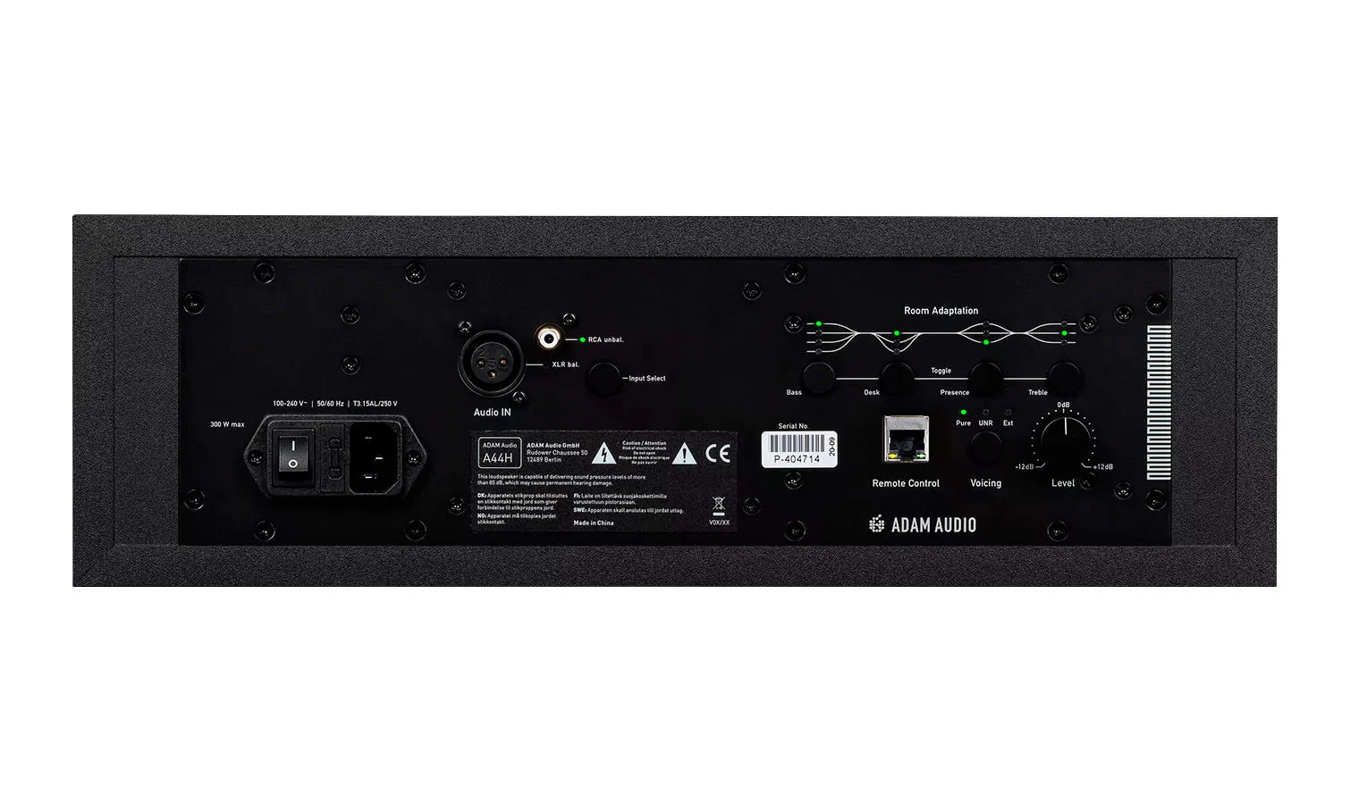 ADAM AUDIO A44H MONITOR DE ESTUDIO ACTIVO. UNIDAD - Image 3
