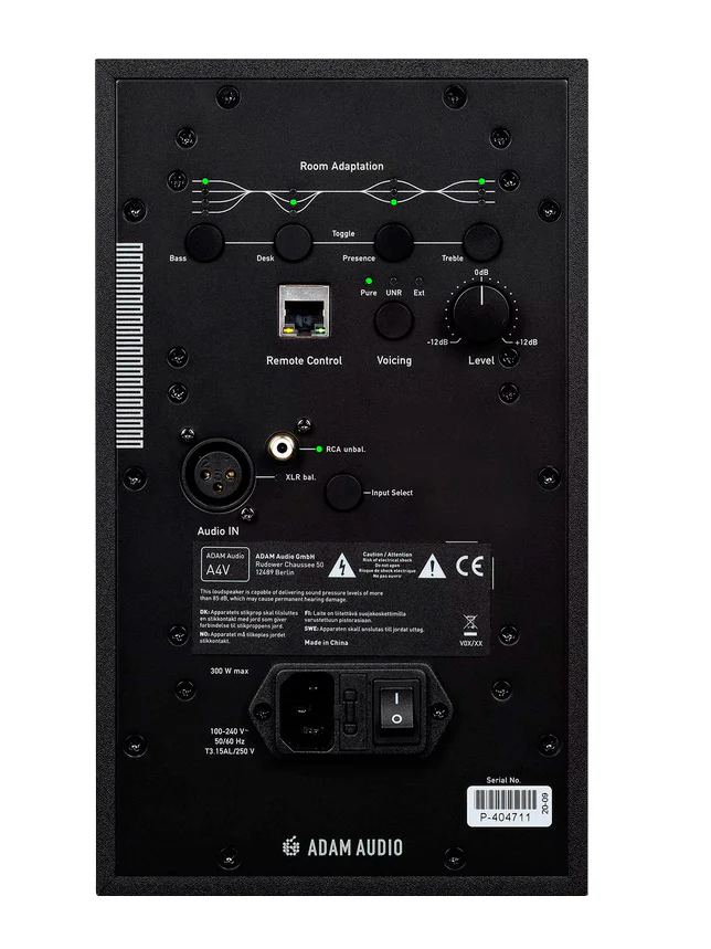 ADAM AUDIO A4V MONITOR DE ESTUDIO ACTIVO. UNIDAD - Image 6