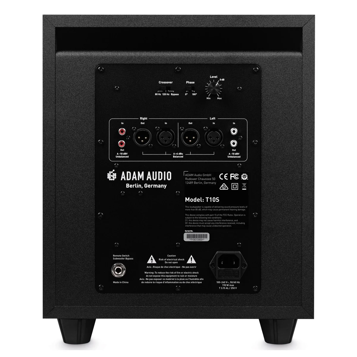 ADAM AUDIO T10S SUBWOOFER PARA ESTUDIO. UNIDAD - Image 6