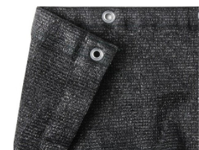 ADAM HALL 0157X56B TUL TIPO 202 CON OJALES DE 5X6 METROS NEGRO - Image 2