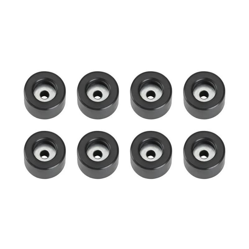 ADAM HALL 4904M8AH PACK DE 8 PIES DE GOMA DE 25X15MM