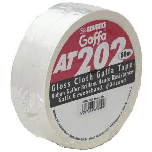 ADAM HALL 5807WHI CINTA AMERICANA AT202 50MMX50M BLANCA