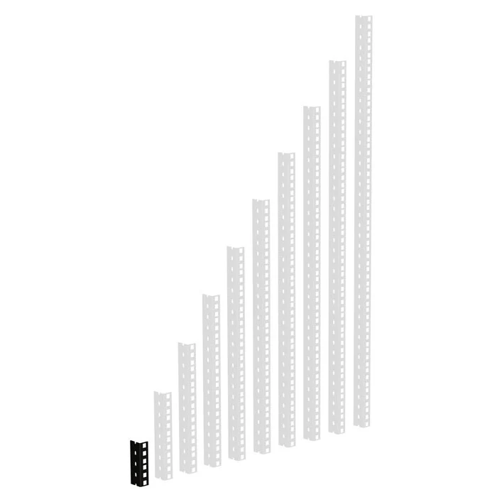 ADAM HALL 61535B2 PERFIL DE RACK DE ALTA RESISTENCIA NEGRO 2U - Image 2