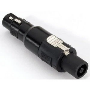 ADAM HALL 7865 ADAPTADOR SPEAKON 4 PINES A XLR HEMBRA.