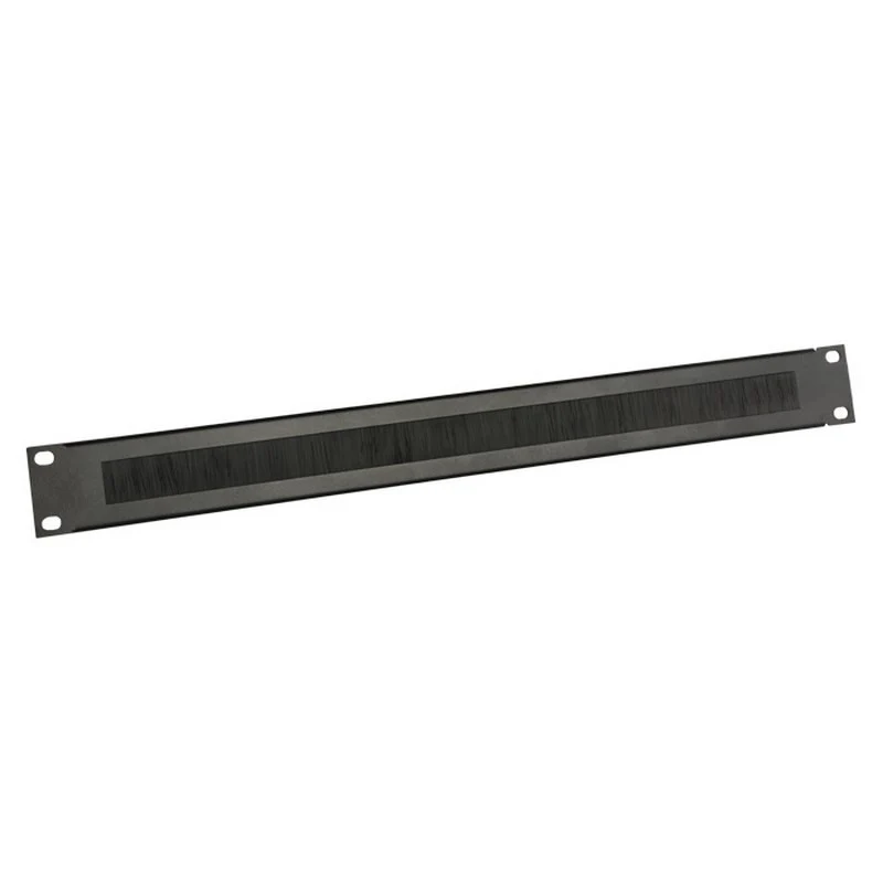 ADAM HALL 87221BRUSH CARATULA FRONTAL 19 CON APERTURA Y CEPILLO PARA PASO DE CABLES 1U