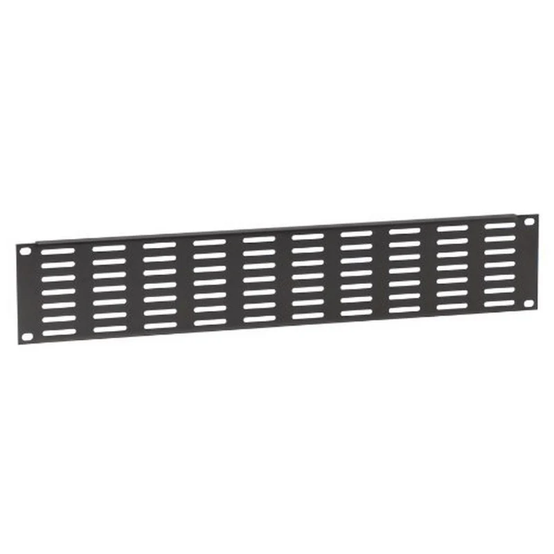 ADAM HALL 87222VH CARATULA VENTILADA EN FORMA DE U 2U ACERO ECONOMICA