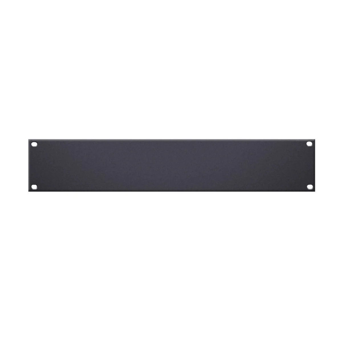 ADAM HALL 8722STL CARATULA CIEGA PLANA 2U ACERO 2MM