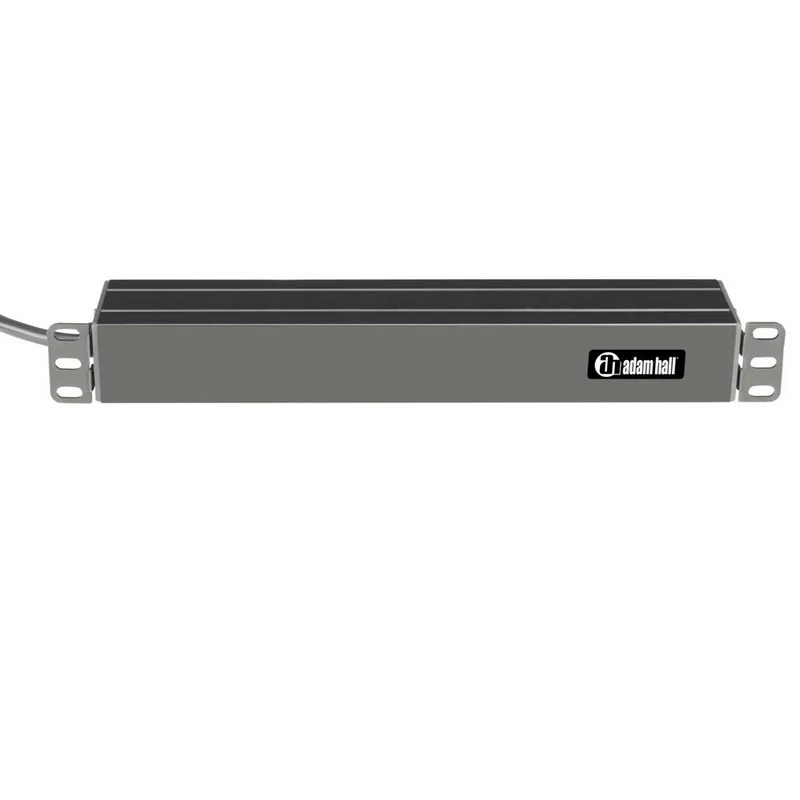 ADAM HALL 87471USB REGLETA CON 8 CONECTORES DE CORRIENTE Y 2 USB FORMATO RACK - Image 5