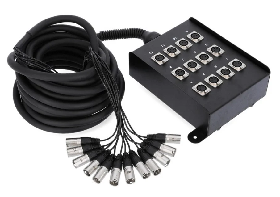 ADAM HALL K12C10 CAJETIN DE ESCENARIO DE 12 ENVIOS CON 10M DE CABLE - Image 4