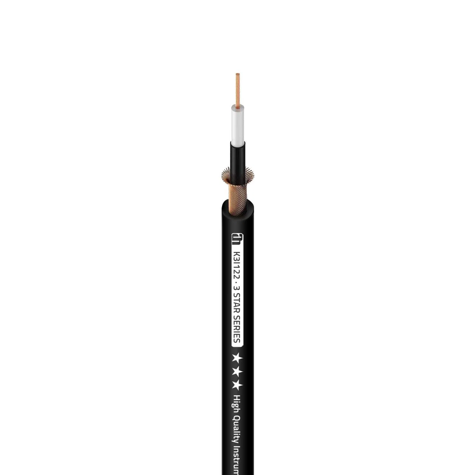 ADAM HALL K3I122 CABLE INSTRUMENTO NEGRO. UN METRO