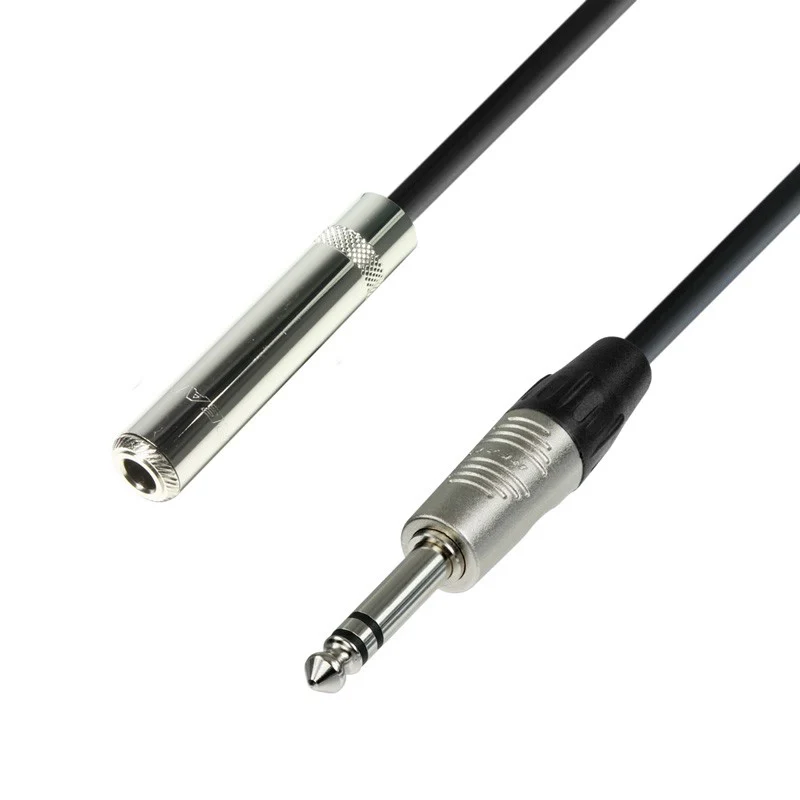 ADAM HALL K4BOV0300 CABLE EXTENSION AURICULARES JACK JACK ESTEREO 3 METROS