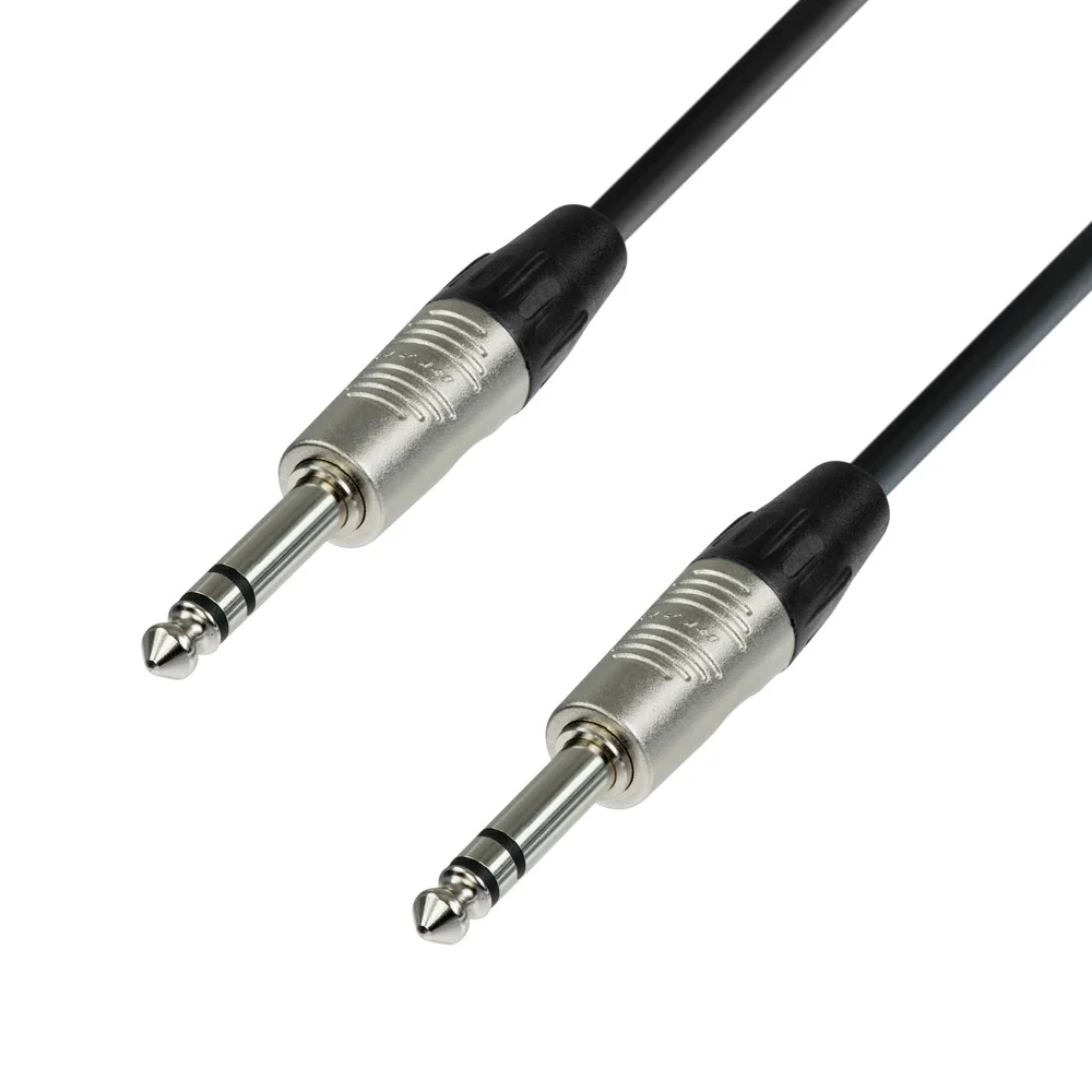 ADAM HALL K4BVV0060 LATIGUILLO DE CABLE REAN JACK STEREO A JACK STEREO 60CM