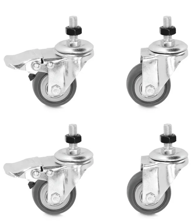 ADAM HALL K4CDCASTORSET JUEGO DE RUEDAS PARA K4CD450 Y K4CD650