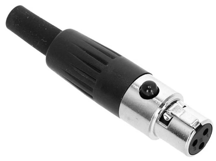 ADAM HALL K4CXF3MINI CONECTOR MINI XLR DE 3 PINS HEMBRA - Image 3