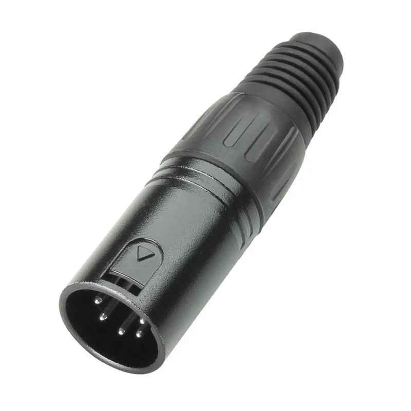 ADAM HALL K4CXM5BLK CONECTOR AEREO XLR MACHO 5 PINES NEGRO