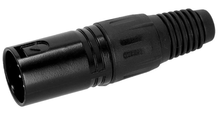 ADAM HALL K4CXM5BLK CONECTOR AEREO XLR MACHO 5 PINES NEGRO - Image 3