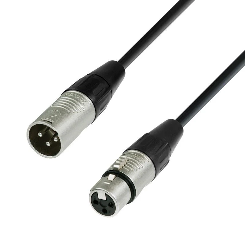 AUVISA K4MMF2000 18-5595 CABLE MICROFONO XLR HEMBRA A XLR MACHO 20 METROS