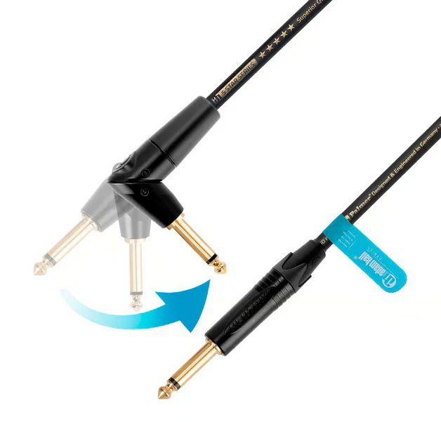 ADAM HALL K5IPPR0600FLIPJACK CABLE CON CONECTOR FLIP JACK 6 METROS