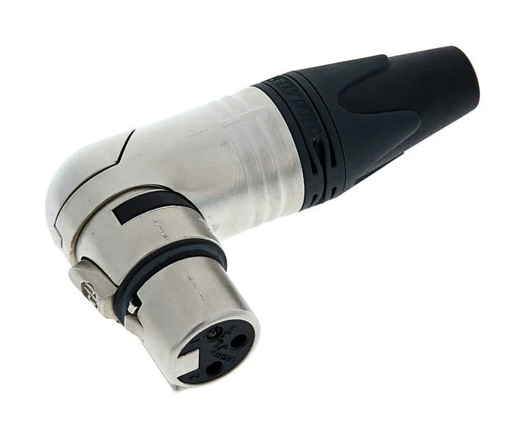ADAM HALL NC3FRX CONECTOR XLR NEUTRIK 3 PINS HEMBRA ANGULADO - Image 2
