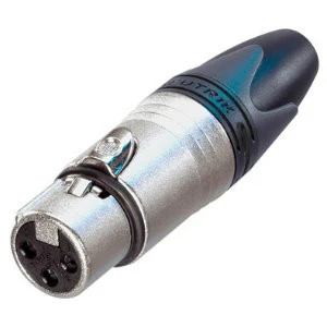 ADAM HALL NC3FXX CONECTOR XLR NEUTRIK 3 PINS HEMBRA NEGRO