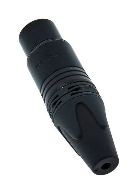 ADAM HALL NC3FXXBAG CONECTOR XLR NEUTRIK 3 PINS CONECTOR HEMBRA NEGRO - Image 2