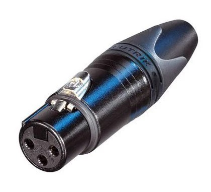 ADAM HALL NC3FXXBAG CONECTOR XLR NEUTRIK 3 PINS CONECTOR HEMBRA NEGRO - Image 4