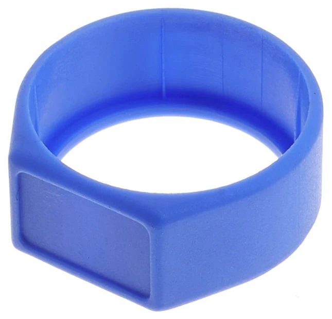 ADAM HALL NXCRBLAU ANILLOS DE COLOR NEUTRIK PARA XLR FX Y MX AZUL