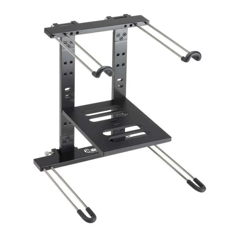ADAM HALL SLT006B SOPORTE PARA PORTATIL PLEGABLE CON BANDEJA NEGRO.