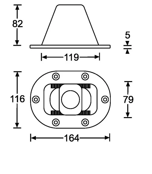 ADAM HALL SM707 VASO INTERNO CON INCLINACION REGULABLE - Image 4