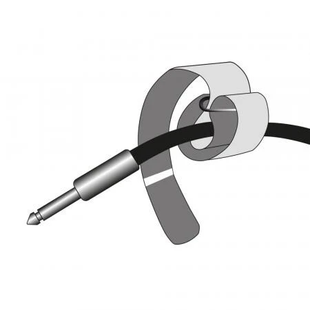 ADAM HALL VR2030YEL BRIDA PARA CABLES ANCHO 20MM X LARGO 300MM AMARILLO - Image 2
