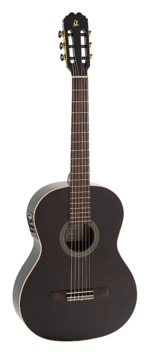 ADMIRA LUNA E EQ6 GUITARRA ESPAÑOLA ELECTRIFICADA NEGRA