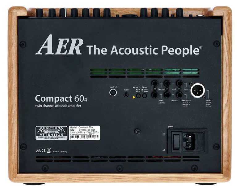 AER COMPACT 60 IV OAK AMPLIFICADOR GUITARRA ACUSTICA ROBLE - Image 8