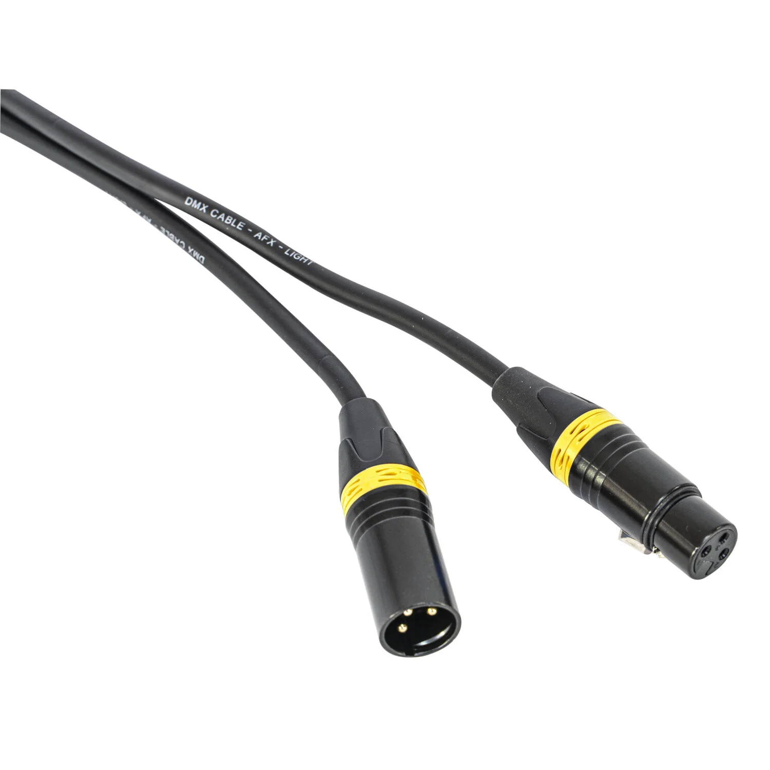 AUVISA 18-5553 DMX-XLRF-XLRM-5 CABLE DMX MACHO HEMBRA 5 METROS