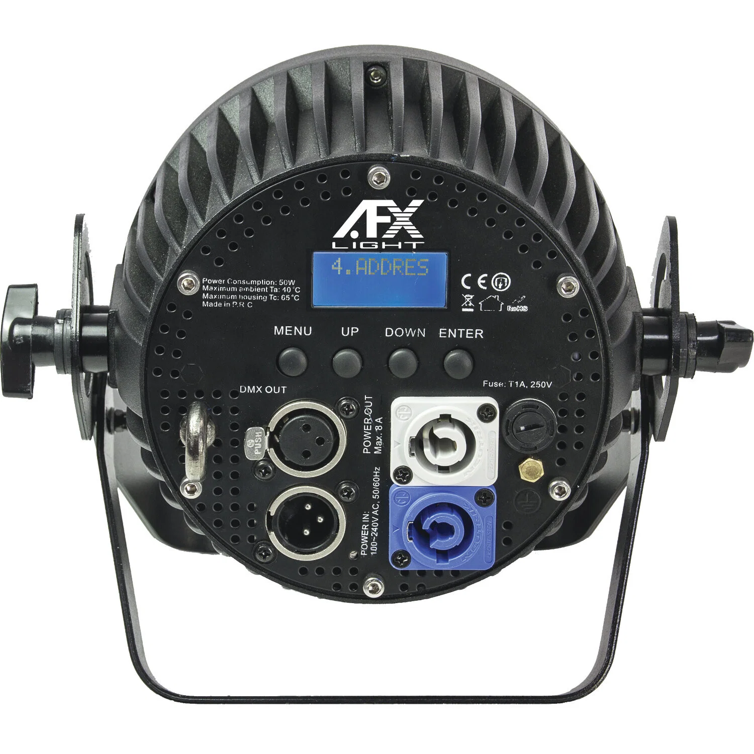 AFX LIGHT PROPAR6-HEX PROYECTOR PROFESIONAL LED 6X12W RGBWA+UV - Image 3