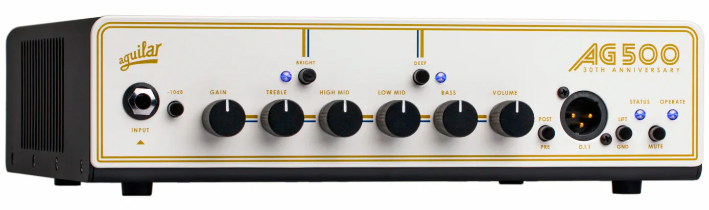 AGUILAR AG500 V2 30 ANIVERSARIO AMPLIFICADOR CABEZAL BAJO - Image 2