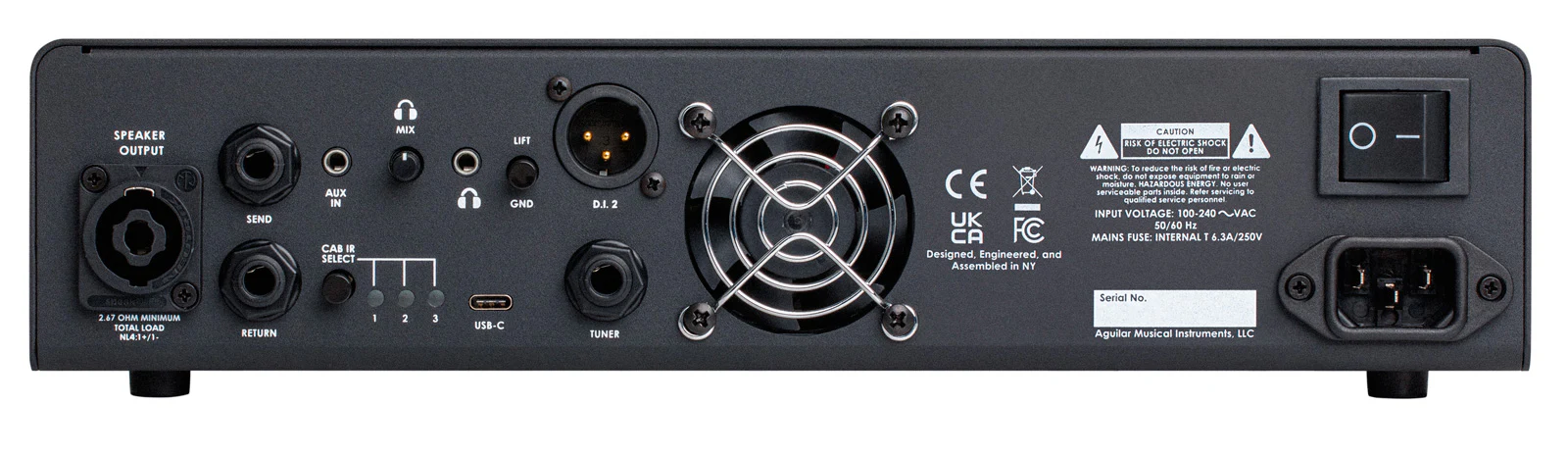 AGUILAR TONE HAMMER 700 V2 CABEZAL AMPLIFICADOR BAJO - Image 2