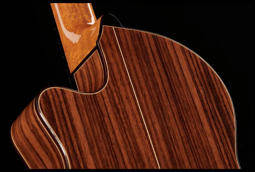 ALHAMBRA 5PCTE2 CON FUNDA 25MM GUITARRA ESPAÑOLA ELECTRIFICADA CUERPO ESTRECHO CEDRO BRILLO - Image 16