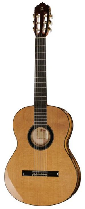 ALHAMBRA 6 WE GUITARRA ESPAÑOLA EBANO BLANCO - Image 4