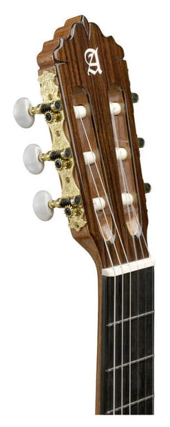 ALHAMBRA 7PA CON FUNDA 25MM GUITARRA ESPAÑOLA ABETO BRILLO - Image 4