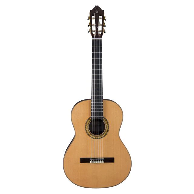 ALHAMBRA 9P CON ESTUCHE GUITARRA ESPAÑOLA CEDRO BRILLO