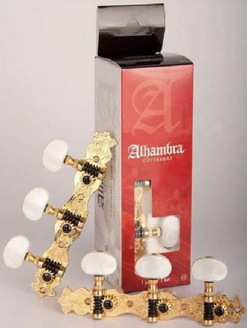 ALHAMBRA NUM 2 CLAVIJERO GUITARRA ESPAÑOLA DORADO