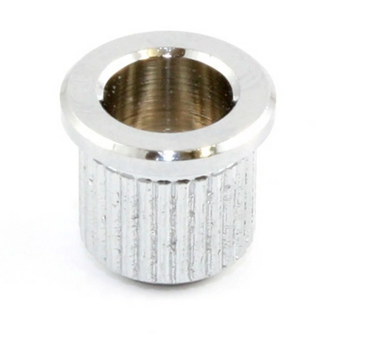 ALL PARTS AP0087010 SET DE 6 CASQUILLOS PARA CUERDAS GUITARRA CROMADOS. UNIDAD