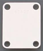 ALL PARTS AP0601010 NECK PLATE STEEL 4 HOLE WITH SERIAL NUMBER CHROME