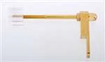ALL PARTS AP0626002 PICK GUARD SUPPORT FOR ARCHED-TOP GUITARS AND MANDOLINS GOLD