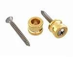 ALL PARTS AP0682002 BUTTONS ONLY FOR SCHALLER STRAP LOCK SYSTEM WITH SCREWS (2) GOLD