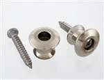 ALL PARTS AP6582001 BUTTONS ONLY FOR DUNLOP STRAP LOCK SYSTEM WITH SCREWS (2) NICKEL