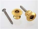 ALL PARTS AP6582002 BUTTONS ONLY FOR DUNLOP STRAP LOCK SYSTEM WITH SCREWS (2) GOLD