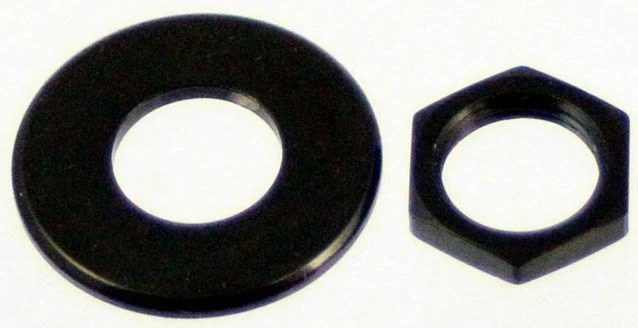ALL PARTS AP6691003 NUT AND WASHER FOR SCHALLER STRAP LOCK SYSTEM (2 EACH) BLACK.