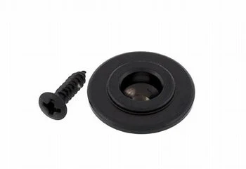 ALL PARTS AP6710003 BASS STRING GUIDE ROUND WITH SCREW BLACK