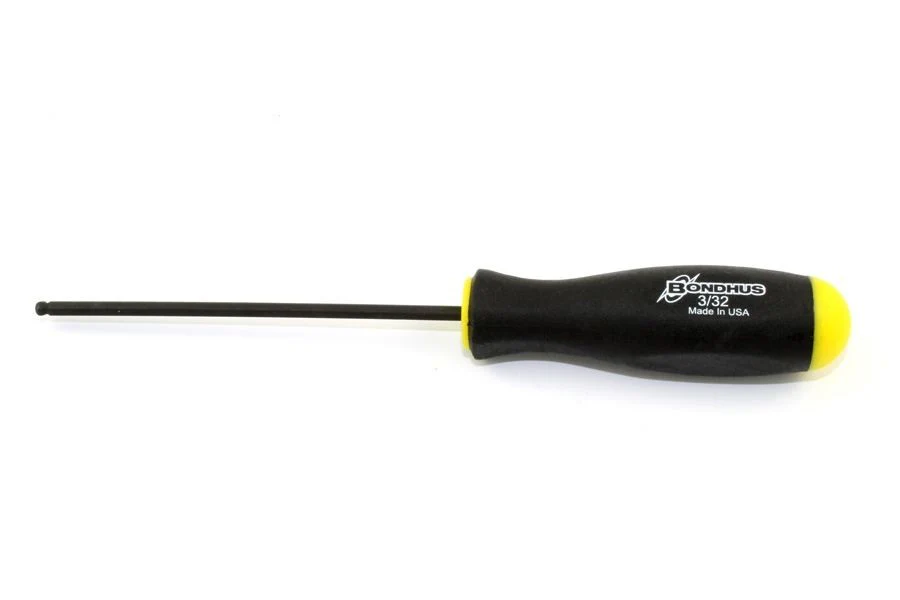 ALL PARTS AW0232000 3/32 ALLEN WRENCH WITH SCREWDRIVER-TYPE HANDLE & BALL END